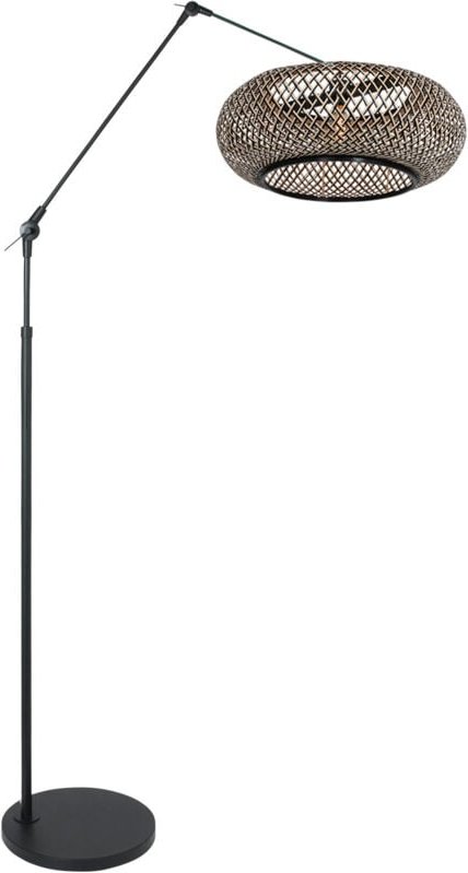 Steinhauer - stehlampe - Prestige Chic - schwarz - bambus metall
