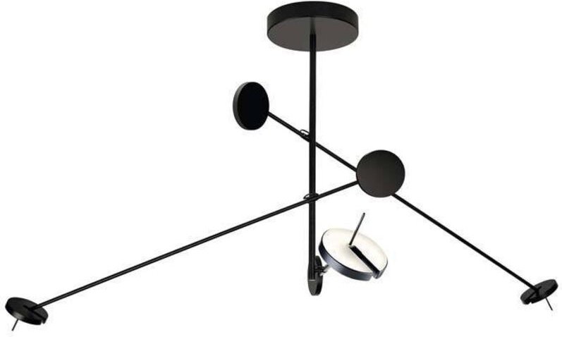 Grok Invisible - LED Deckenanhänger Matt Schwarz Phase Cut Dimmen 2295lm 2700K