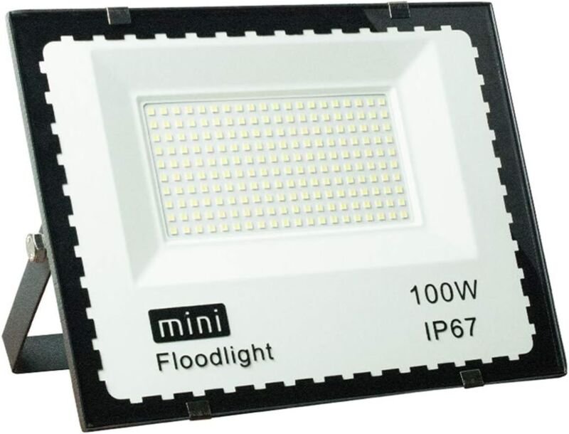 Thumbnail - Außenlampe Für Haus 100w Led Gartenflutlicht Für Lagergarten