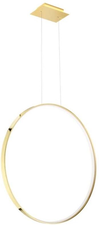 Pendelleuchte Hängelampe Deckenlampe Wohnzimmerleuchte Gold-Ring led 5520lm 50W