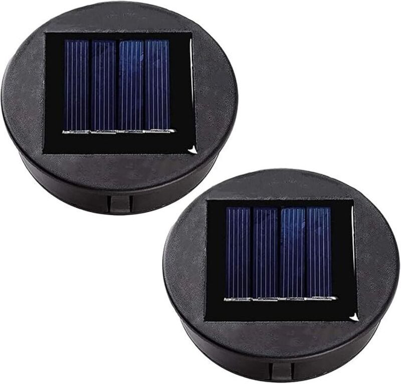 Stück Ersatz-Solarlaternen-Abdeckung mit LED-Lampe, DIY-Solarlaterne für die Gartendekoration