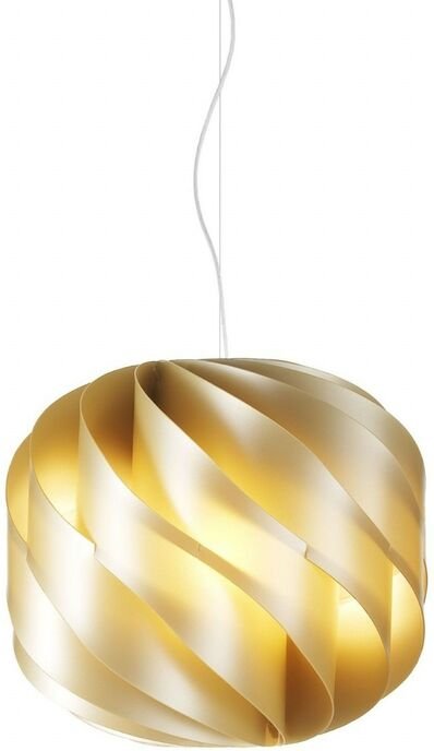 Aufhängung 3 Lichter New Gold in verchromtem Metall Cm. 72 x 70