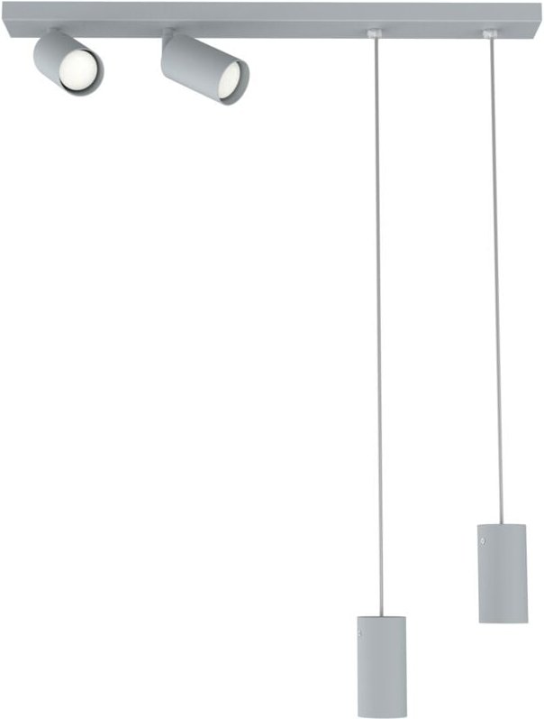 Hybrid 4XGU10 monocolore opaco