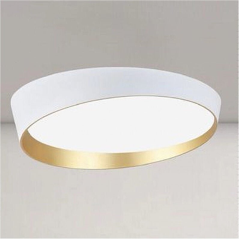 Trade Shop Traesio - Trade Shop - led-deckenleuchte 68W weissgold unregelmässig runde deckenleuchte kaltlicht 32767 -