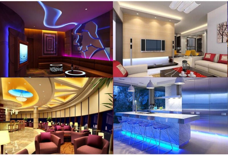 Trade Shop Traesio - Trade Shop - streifen led streifen 5M 3528 5050 5630 300 led wasserdicht kalt warm rgb - -2 Stormen...