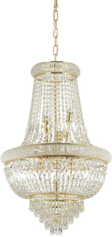 Ideal Lux Dubai - Licht Pendelleuchte Messing, E14