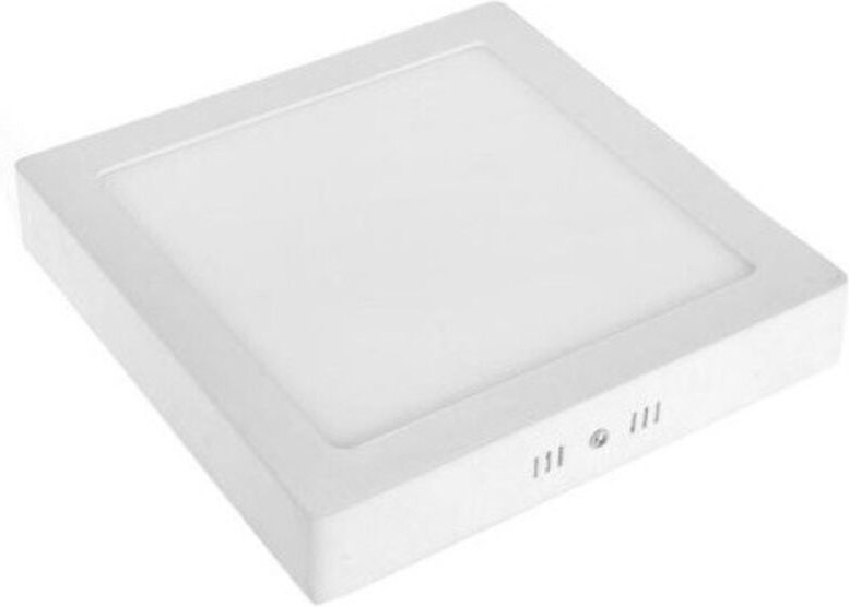 Trade Shop Traesio - Trade Shop - 18W Panelleuchte Deckenleuchte Quadratisch 90 led 2835 smd Warmweiß AC90-240V -