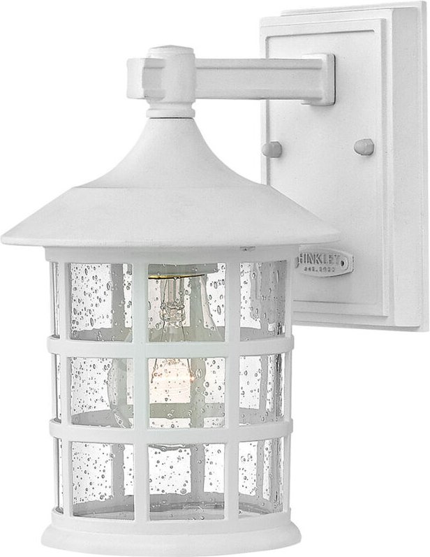 Hinkley - Elstead Freeport Außenwandlaterne weiß texturiert, IP44