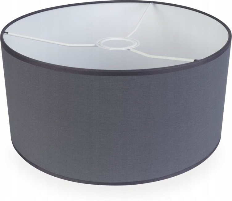 Lampenschirm Für Steh-Hängelampe Grau 40 Cm