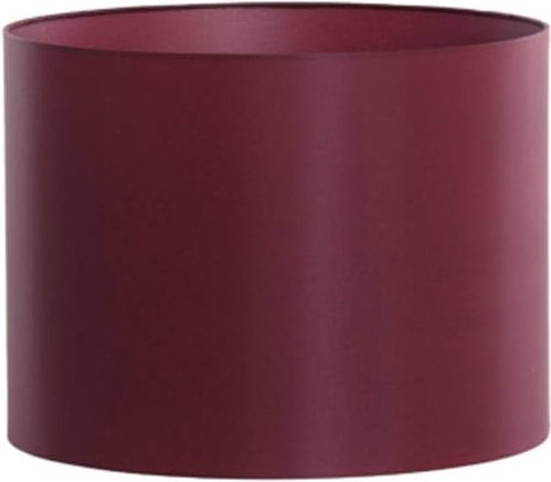 Lampenschirm - Imani - rot - textil - ø 25cm - - Light&living