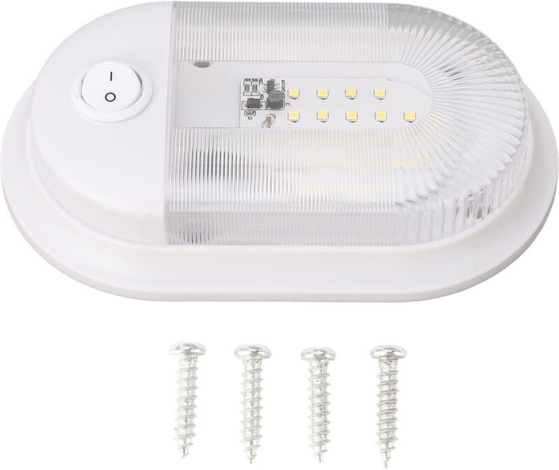 Deckenleuchte für Wohnmobile, natürliches weißes Licht 4000-4500K, 24 SMD 2835 LEDs, Innenraumbeleuchtung für Wohnmobile...