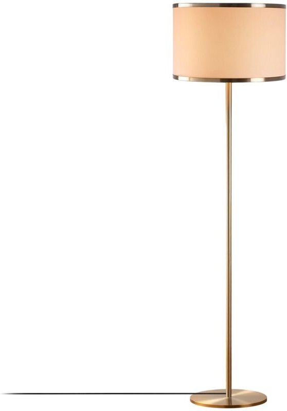 Stehlampe Laviano, Lampenschirm, Fassung E27 max. 40 W, Direktschalter, Weiß