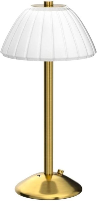 Kabellose LED-Tischleuchte mit Akku, dimmbar – Nachttischlampe für Wohnzimmer und Schlafzimmer, 3 Lichtfarben