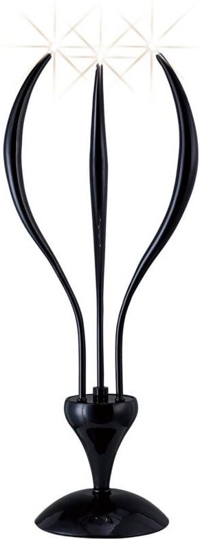 Inspired Llamas Tischlampe 3-flammig G4 Schwarz, NICHT LED/CFL-kompatibel