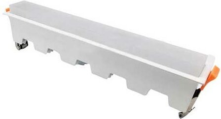 20W LED Linear Einbauleuchte V-TAC 120° 1400LM IP20 Aluminium weißer Körper mit Driver VT-20002 – SKU 6414 Neutralweiß 4...
