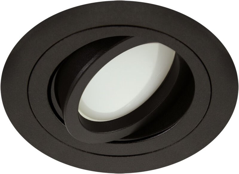 Runde Spot-Deckenleuchte LUBA C schwarz