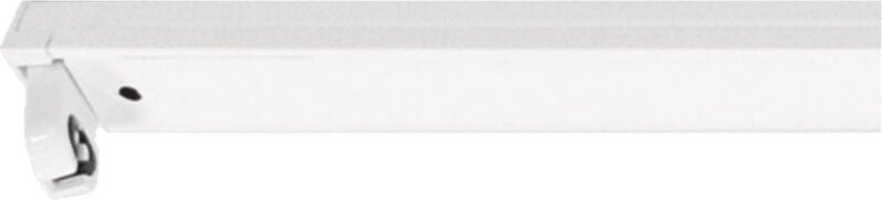 Weiße Halterung für LED-T8-Röhren, für 2 Röhren – 1525 x 100 x 71 mm