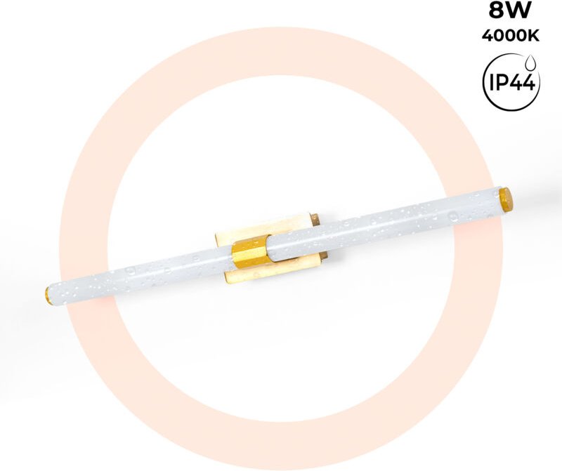 Thumbnail - LED-Röhrenleuchte für das Bad - 8W - IP44 - 60cm