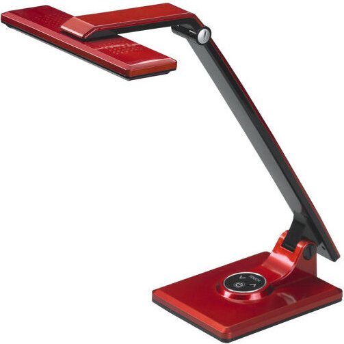 Flexo Vinchi Rot/Schwarz 9w 630lm 4500k Tastbar Einstellbare Intensität Erkennbar 41,9x23x27,6 Cm - Fabrilamp