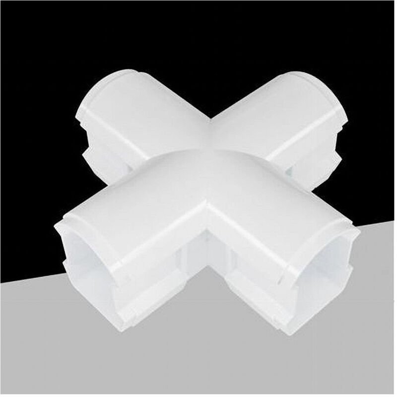 Trade Shop Traesio - Trade Shop - x-fugenverbinder zum verbinden von linearen deckenleuchten YL20-X -