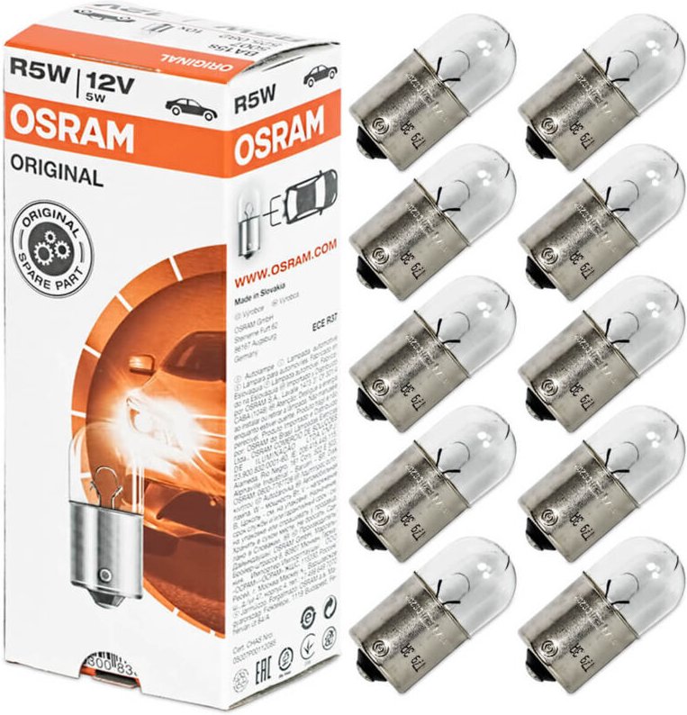 Gluehlampe R5W 12V BA15s 5007 - Osram