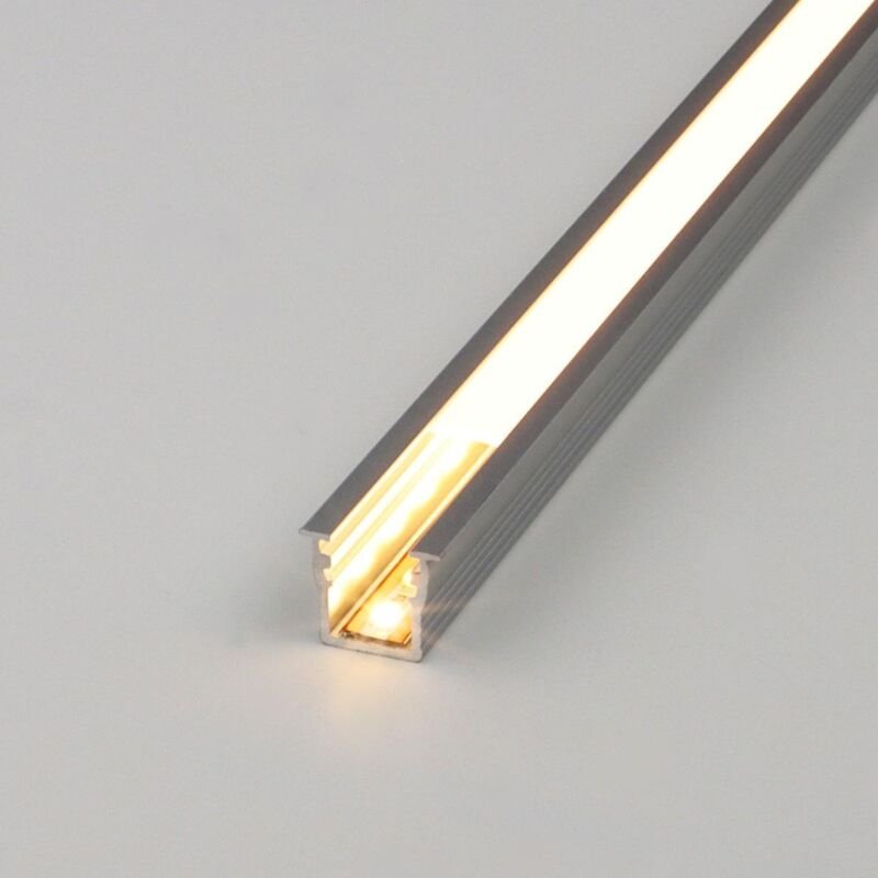 LED Alu Einbauprofil FreeCut 12x10mm mit LED 12V 2700K 1,5 Meter