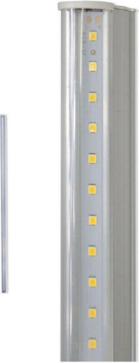 Trade Shop Traesio - Trade Shop - unterschrank led smd transparent reglette deckenleuchte 120CM 21W 6500K 3000K 4000K -