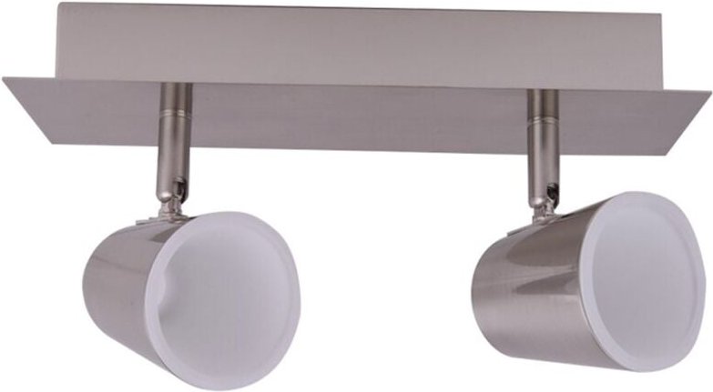 Streifen 2 LED-Strahler 10W 4000K ice Nickel cr 43-612-01-002