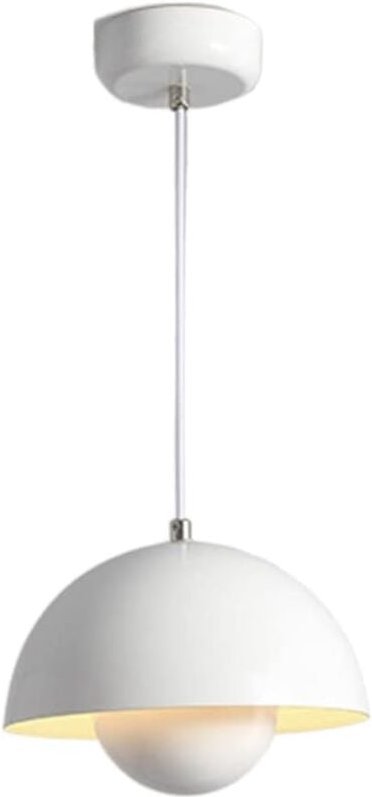 LED-Pendelleuchte, kugelförmige Deckenleuchte, Hängelampe aus Metall im modernen Stil für Wohnzimmer, Schlafzimmer, Essz...