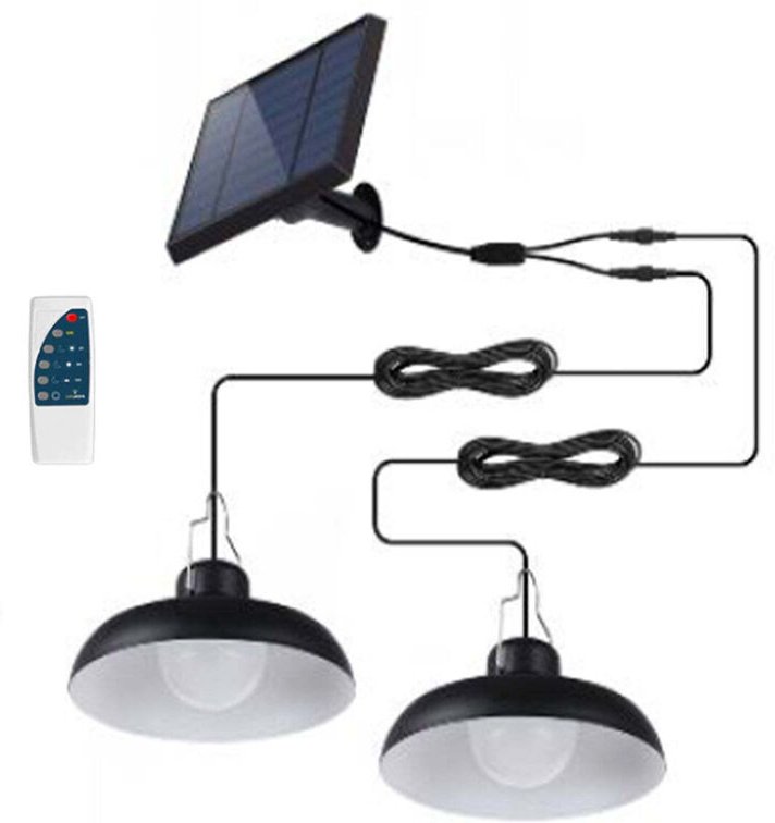 Doppelte Solar Pendelleuchte waren d18cm