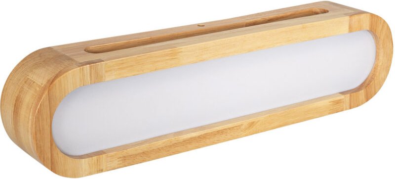 LED-Wandleuchte 12W Holz Egil 2700K Warmweiß