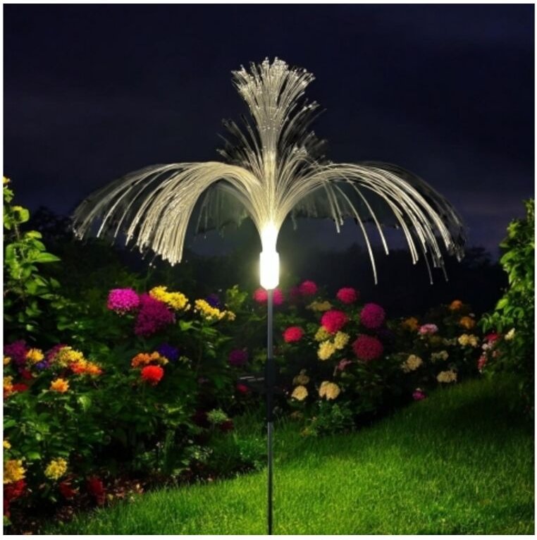2 Solar-Gartenlampen LED 79cm sol4275ww