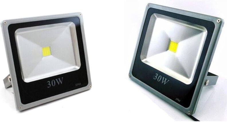 Trade Shop Traesio - Trade Shop - ultra slim led-spotlight mit warm-kaltem rgb-licht für den aussenbereich IP65 220V - S...