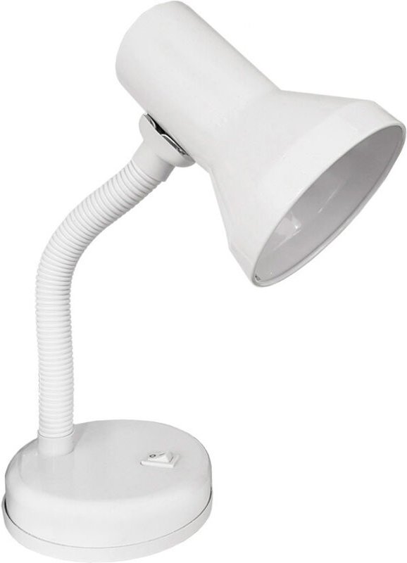 Tischleuchte, Modell London, E27, 60W, weiß EDM 30251