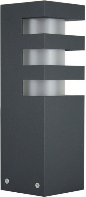 Gartenpfosten 25 cm 1xE27 dunkelgrau IP54 SU-MA RADO RADO 3 DG