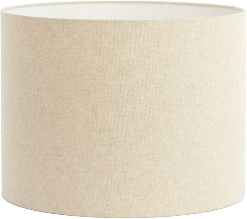 Light & Living - lampenschirm - Livigno - grau - textil - Ø 51cm