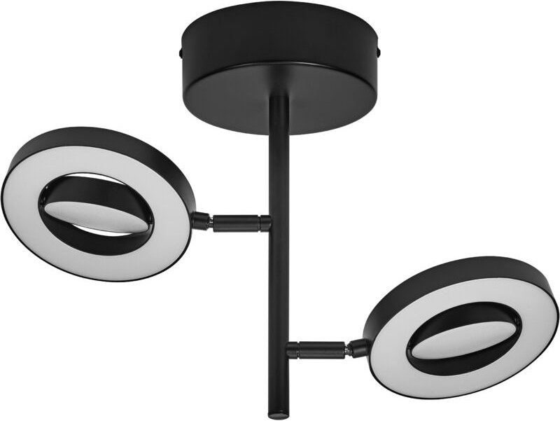 LEDVANCE DECOR SPOT SATURN, 21W, 465lm, schwarz, Spotleuchte, verstellbare Köpfe, vielseitig anwendbar, Innenraumspot, 3...