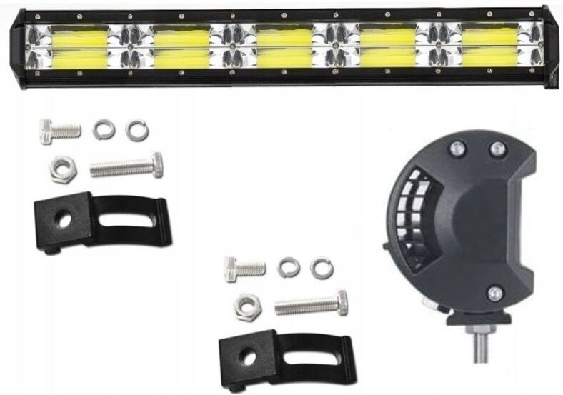 ARBEITSLEUCHTE FÜR TRAKTOR LED BAR 55cm 500W 12 24V CREE LONG-RANGE QUAD