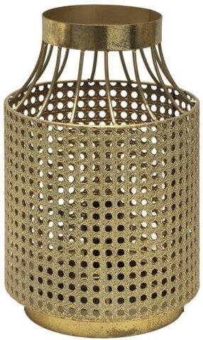 FABRILAMP Vizela Tischleuchte, Antik Gold 20d