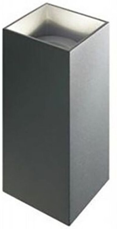 6W + 6W Led 4000K Wandleuchte Graphit Tower Line