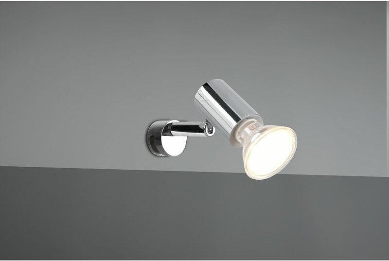 Verstellbarer Badstrahler aus Chrom Lorenzo Trio Lighting