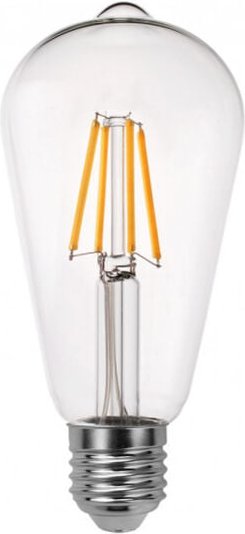 Fabrilamp - Glühbirne Pebetero 14x6,5d 8w 850lm E27 Klar 2700k