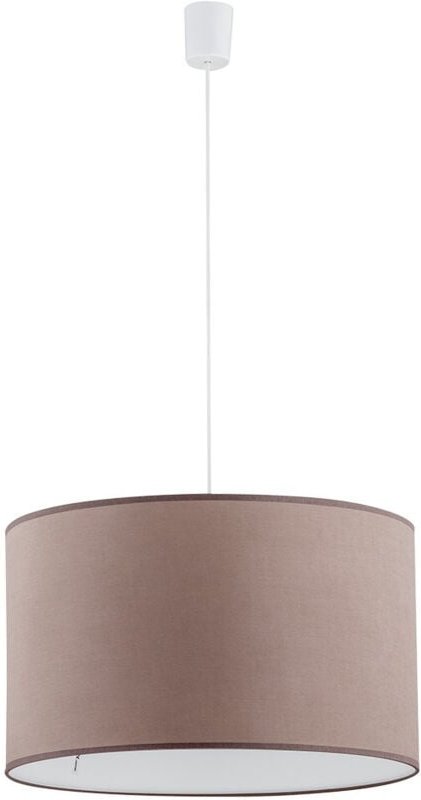 TK Rondo 30cm zylindrische Pendelleuchte Cappuccino 1xE27