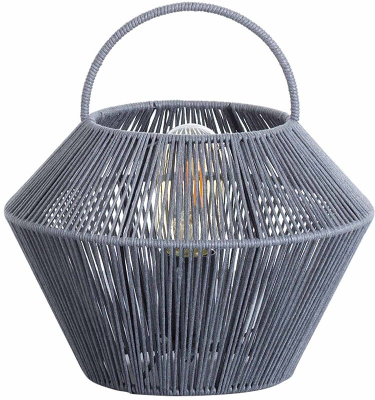 Shaoran Grau Tischlampe 24x24x25cm 7hSevenOn Deco