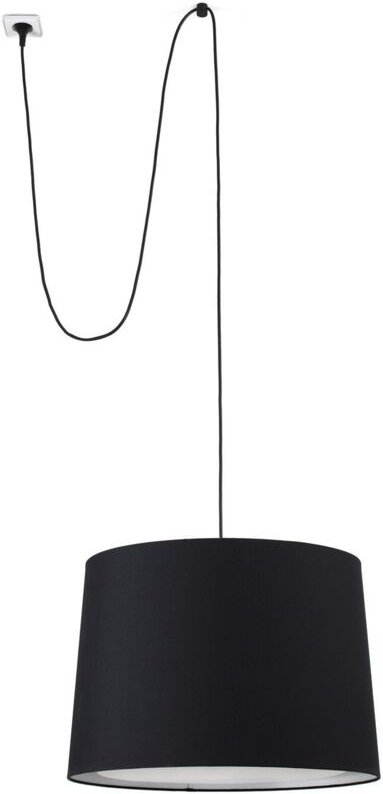 Conga Hängelampe schwarz mit Stecker 68604-56