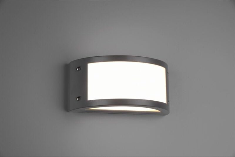 Iperbriko - Außenwandleuchte Kendal Led IP54 Anthrazit L24 cm Trio Lighting