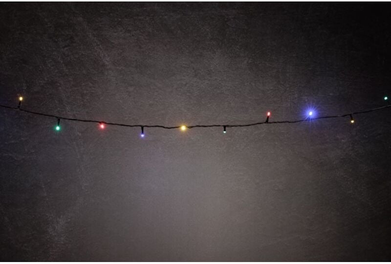 TrendLine LED-Lichterkette Classic Außen 11,5 m bunt (RGB) mit Timer Lichterketten