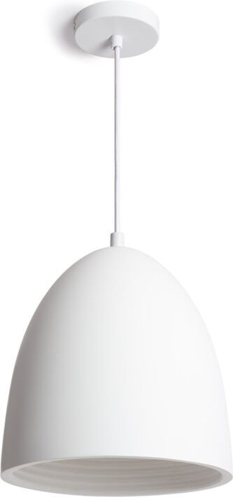 Pendelleuchte Gips Dumion Steingrau