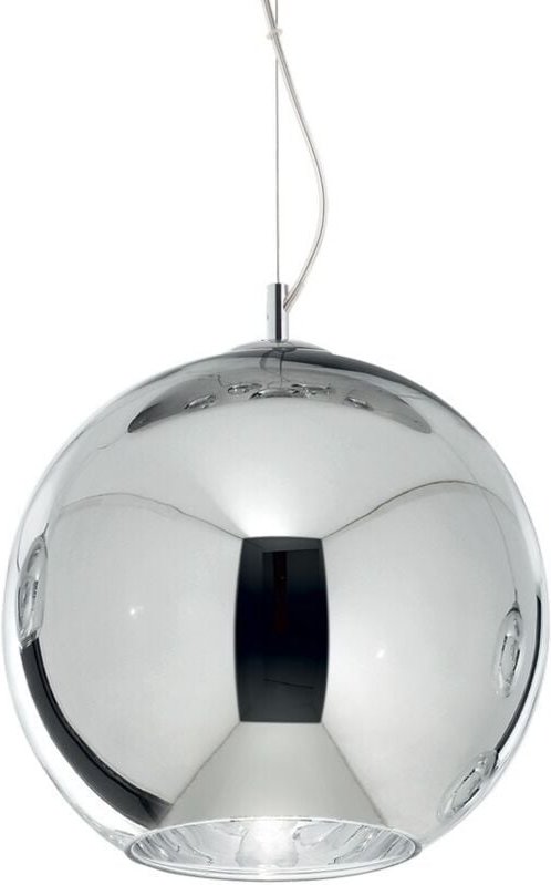 Ideal Lux NEMO - Indoor Dome Deckenpendelleuchte 1 Light Chrome, E27