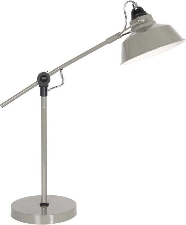 Tischlampe - Nove - grün - metall - ø 18cm - E27 - - Mexlite